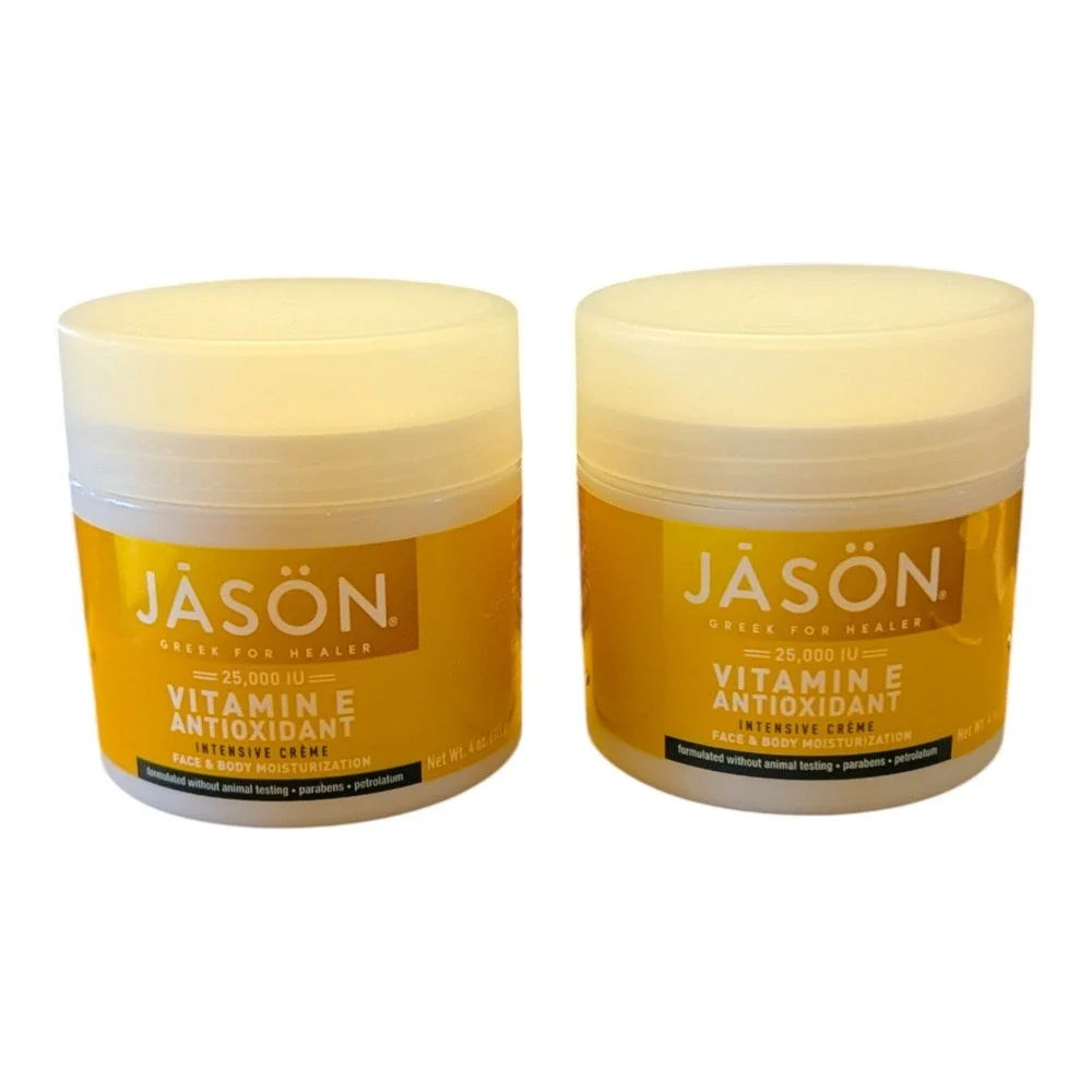Jason Vitamin E 25000 IU Antioxidant Intensive Creme Moisturizer 4 oz 2-Pack